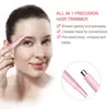 TOUCHBeauty Hair Trimmer for Face Eyebrow Nose Ear Body Hair Trimming, All in ONE Hair Remover for Women & Men Dual Blades Shave 5