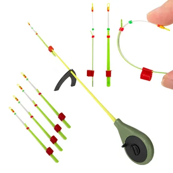 휴대용 얼음 낚싯대, 겨울 야외 스포츠 호수, 초경량 낚싯대, 상단 팁, 두꺼운 확장 낚싯대, 낚시 태클