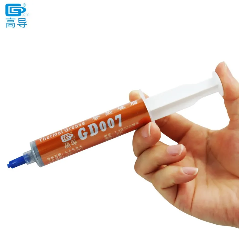 GD007 열 그리스 페이스트 석고 방열판 복합 냉각 순중량 CPU SSY ST CB CN MB BA BR 용 0.5/1/3/7/15/30/150 그램