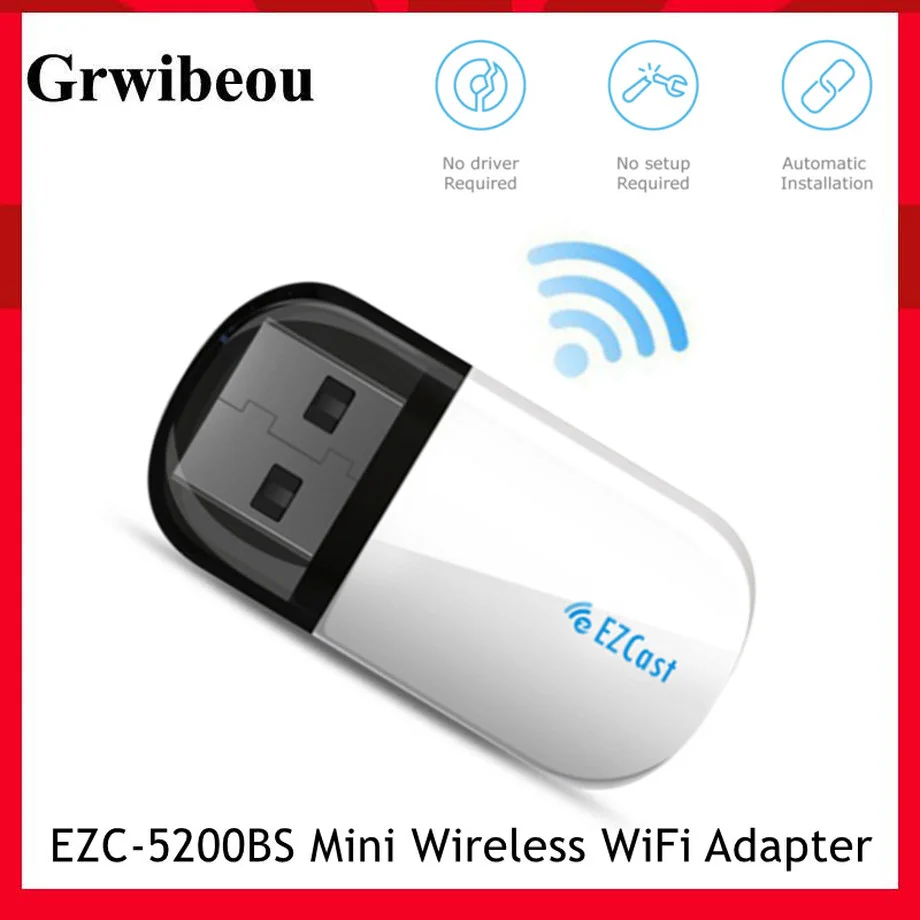 Мини-адаптер беспроводной Grwibeou, 2,4 ГГц, Bluetooth