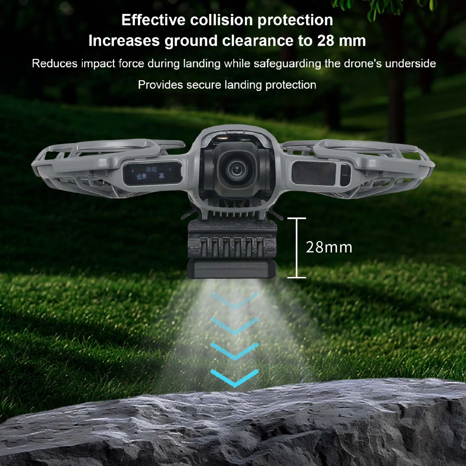 Feu de navigation LED rechargeable pour DJI Neo 2 - 3 modes