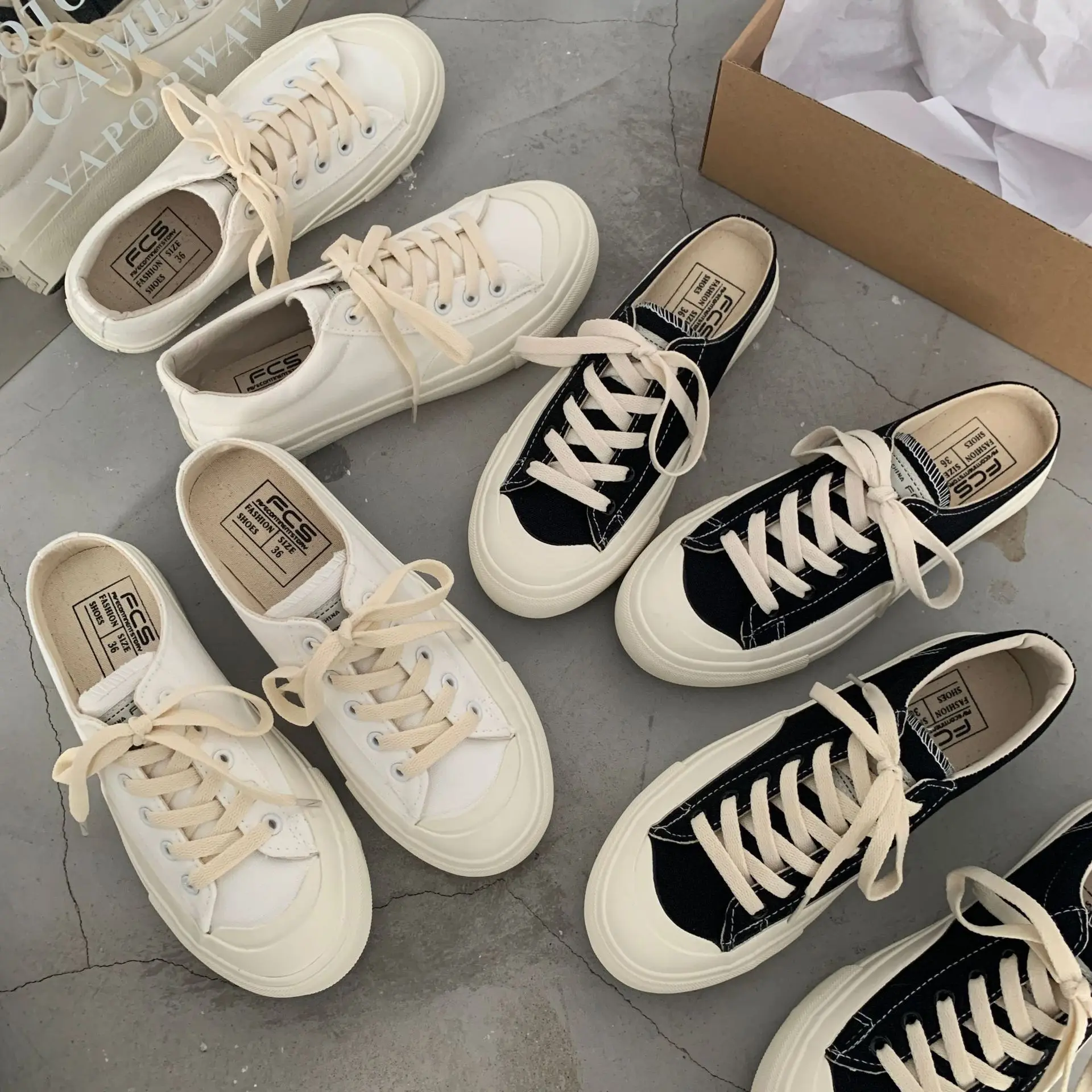 

Кеды женские с вулканизированной подошвой, холщовые кроссовки, на шнуровке, неглубокая подошва, Повседневная универсальная обувь, весна-лето