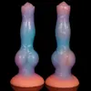 Big Anal Plug Knot Dog Fox Dildo With Suction Cup For Women Sexy Adult Sex Toys Animal Monster Dildo Penis Soft Silicone Product 1