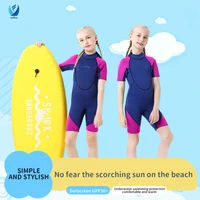 Children's 3mm Neoprene Wetsuit Warm One-piece Long Sleeve Diving Suit Cold Proof Sunscreen Surfing Swimming Snorkeling Swimsuit 5