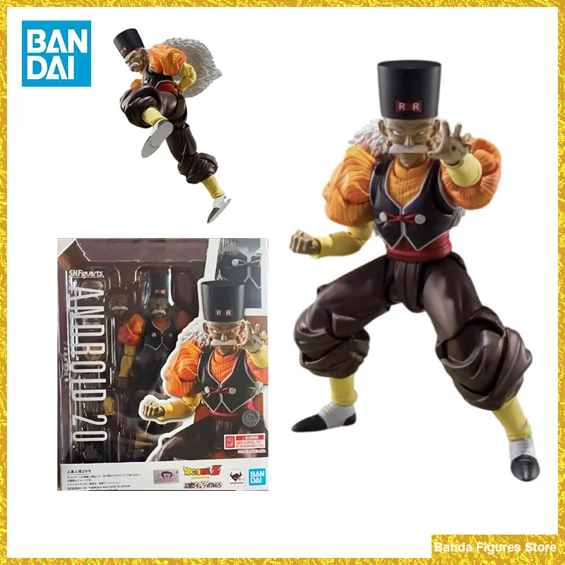 

Original Bandai S.H.Figuarts Dr.Gero Android 20 SHF Dragon Ball Z In Stock Anime Action Collection Figures Model Toys