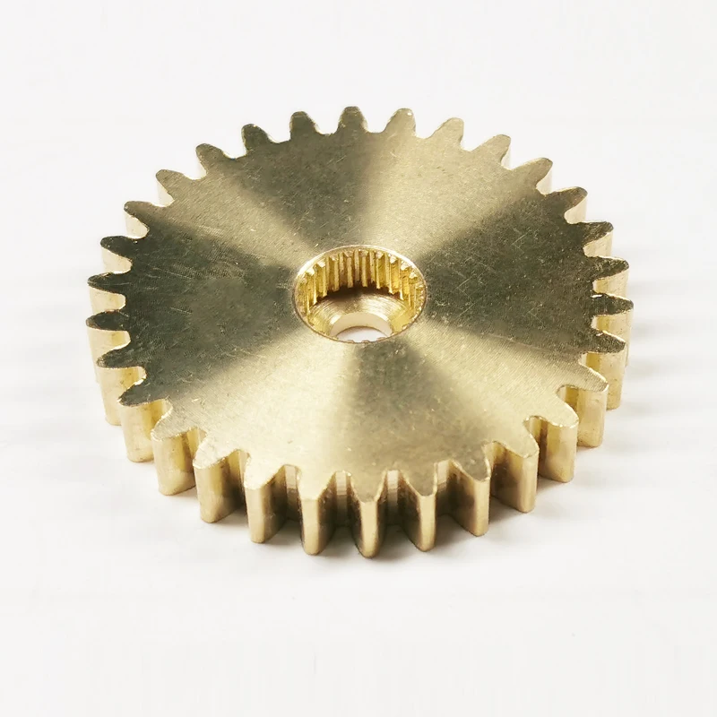 Servo Gears 25T Spline 0.8M 30 Tooth Copper Gear RC Servo Accessories Robot Arm Gear