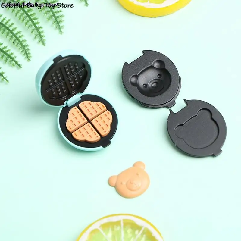1PCS 1/6 Or 1/12 Scale Miniature Dollhouse Oven For Doll House Mini Kitchen Cooking Toy Accessories