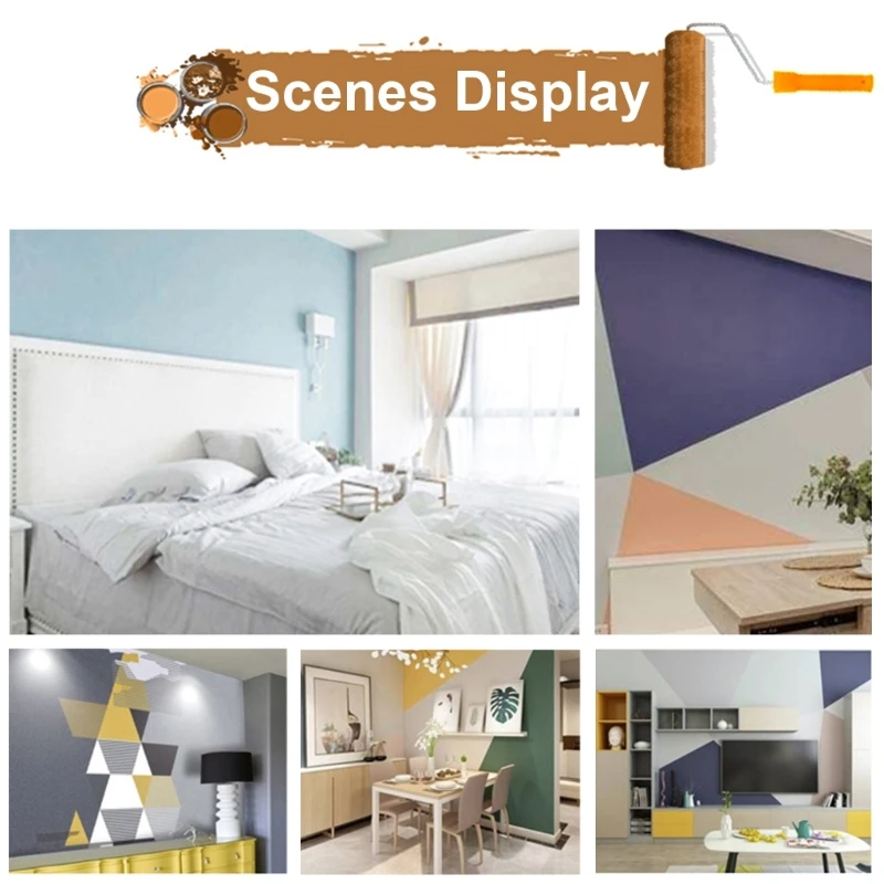 

Кисть для малярного валика, чистая профессиональная сменная краска для малярного валика, 85WC