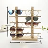 Multi Layers Wood Sunglass Display Rack Shelf Eyeglasses Show Stand Jewelry Holder for Multi Pairs Glasses Showcase WF 1