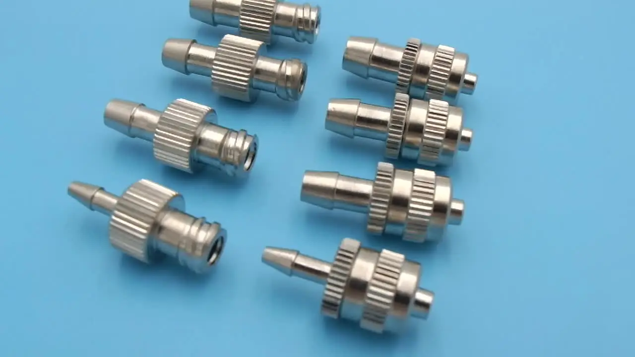 Крепеж для шприца Luer 10 PK Female Male (металл) Соединительный разъем замка