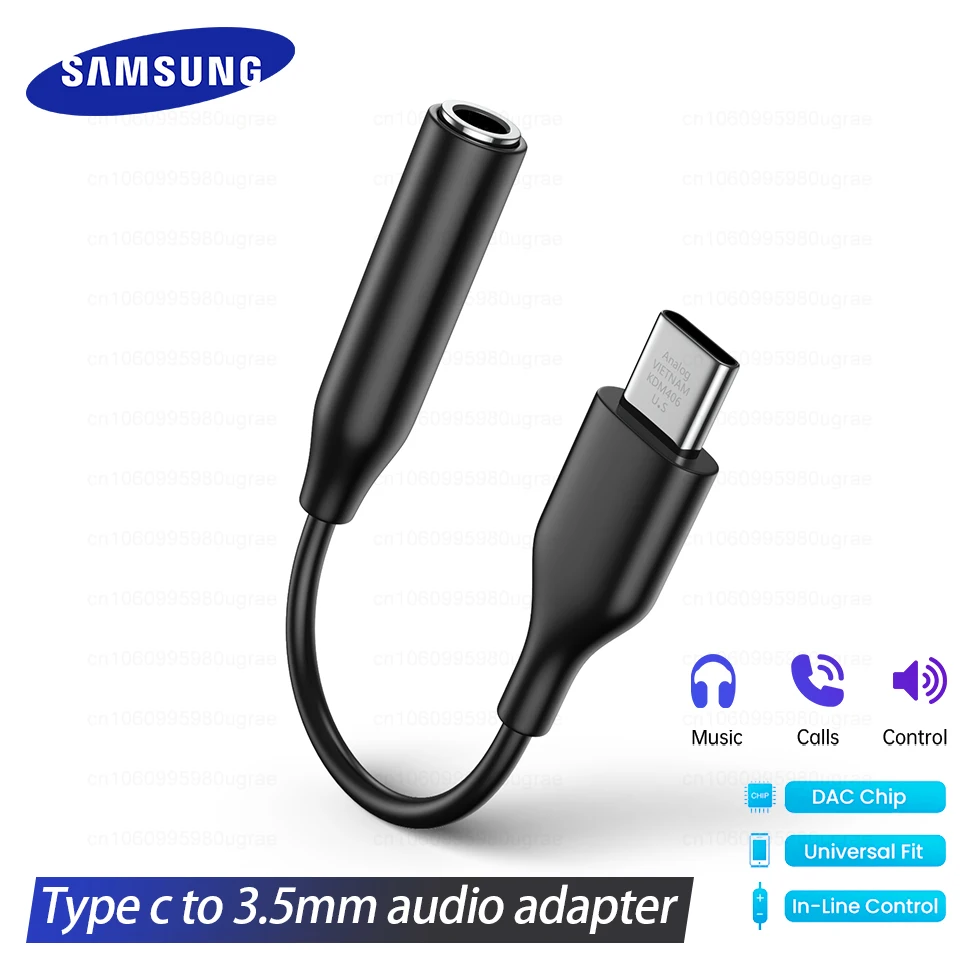 Samsung Galaxy S20 Fe Kopfhörer Adapter Original Samsung USB Typ C Zu 3,5mm Jack Audio Kabel Kopfhörer Aux