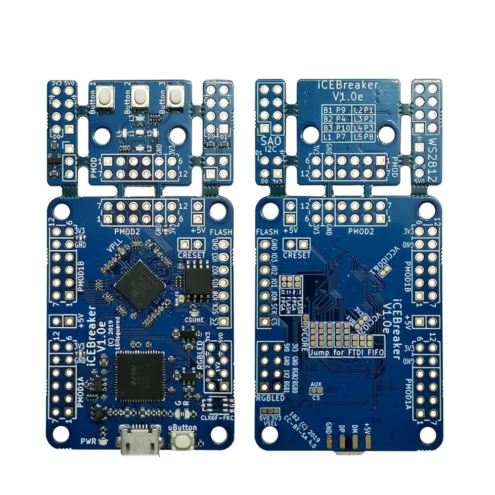 Python Fpga Development Board Icebreaker 1.0e Programação Gráfica Executa Facilmente Risc-v - Imagem 5
