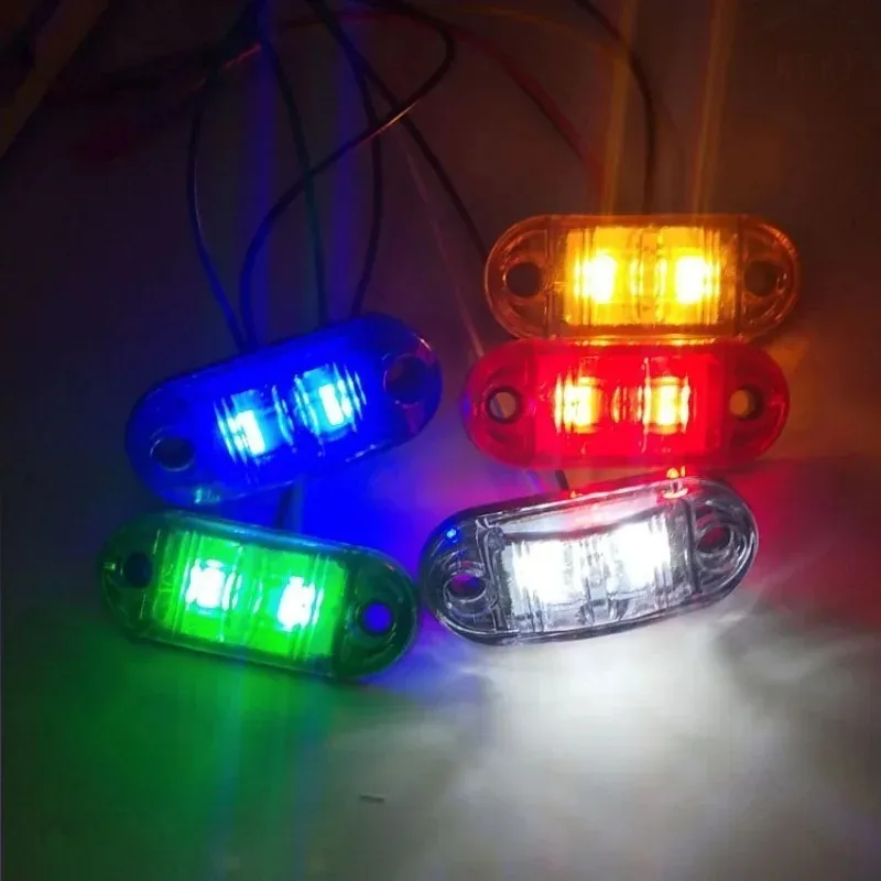 Ÿ���� ���� �ĸ� Ŭ����� ǥ�� �� Ʈ�� Accessorie Ʈ���Ϸ� ���� �� ĳ���� ���̵� ��Ŀ ������ �� �� 10PCS 4 LED 12V-24V