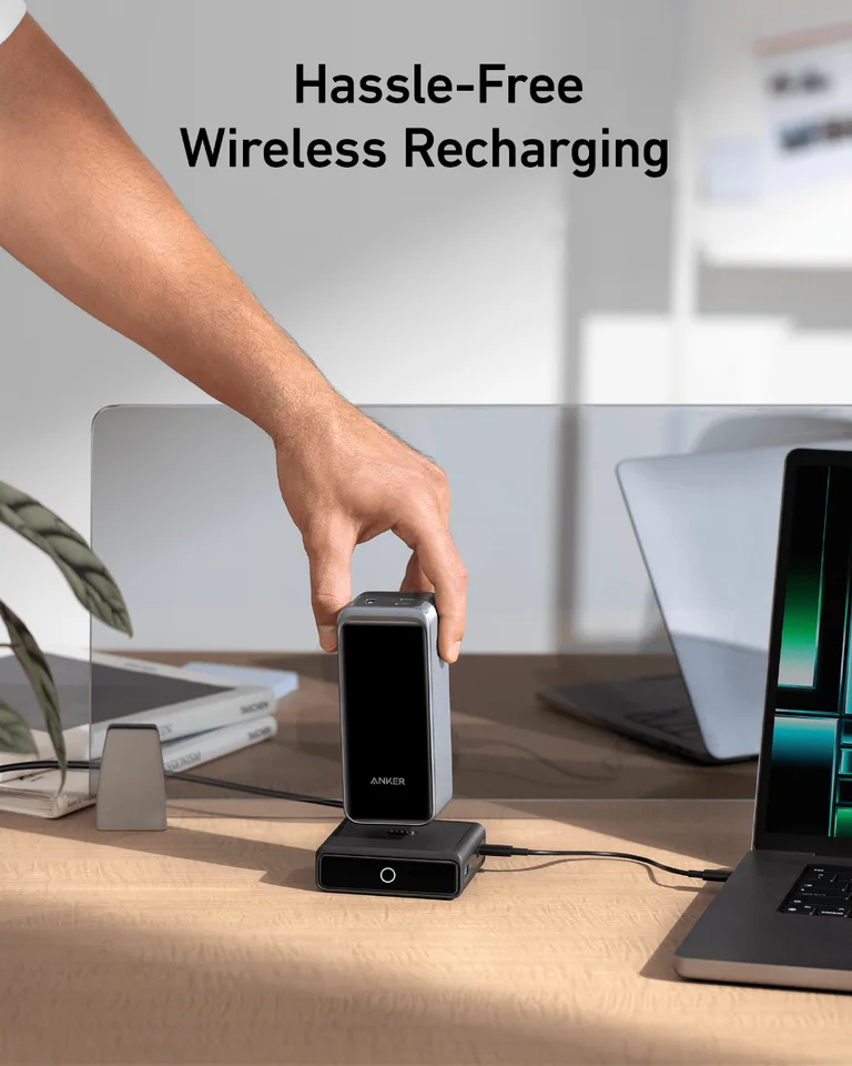 スマホアクセサリー Anker Prime Power Bank + Charging Base Anker 100W Charging Base for Anker Prime Power Bank - Anker US