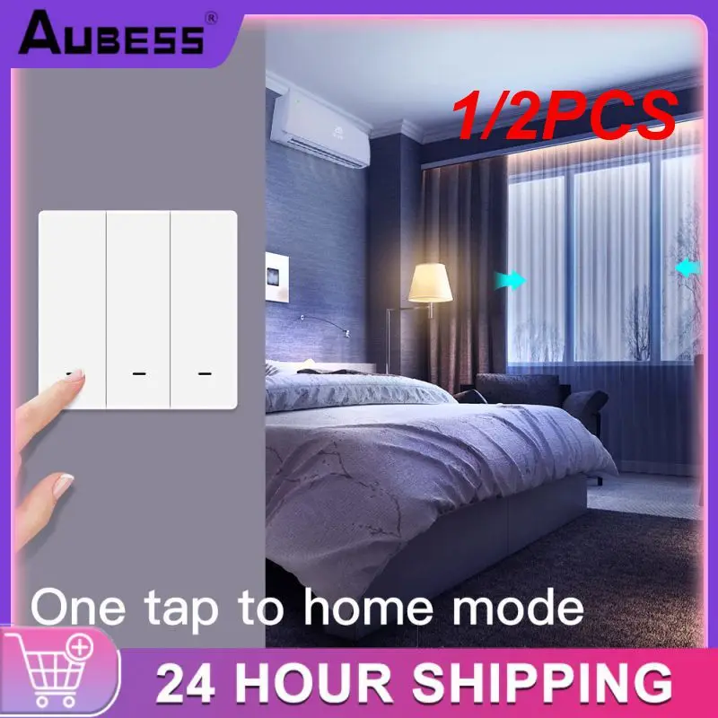 

1/2 шт., кнопочный переключатель на 1-3 клавиши