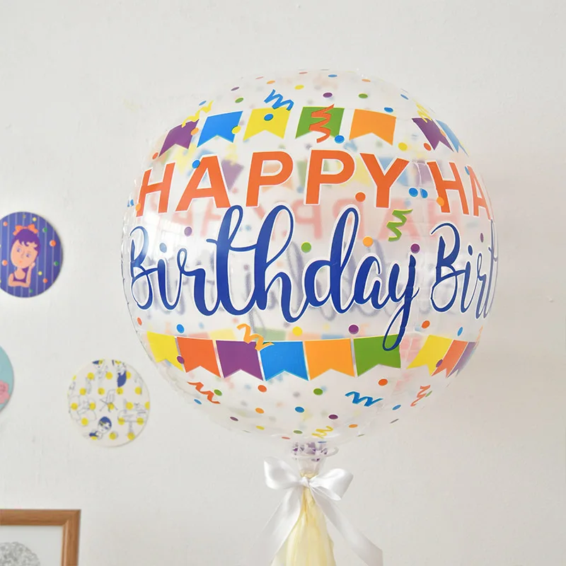 5 шт., 22-дюймовые разноцветные гелиевые шарики (art.: 3920bcb623d65) - 3920bcb623d65