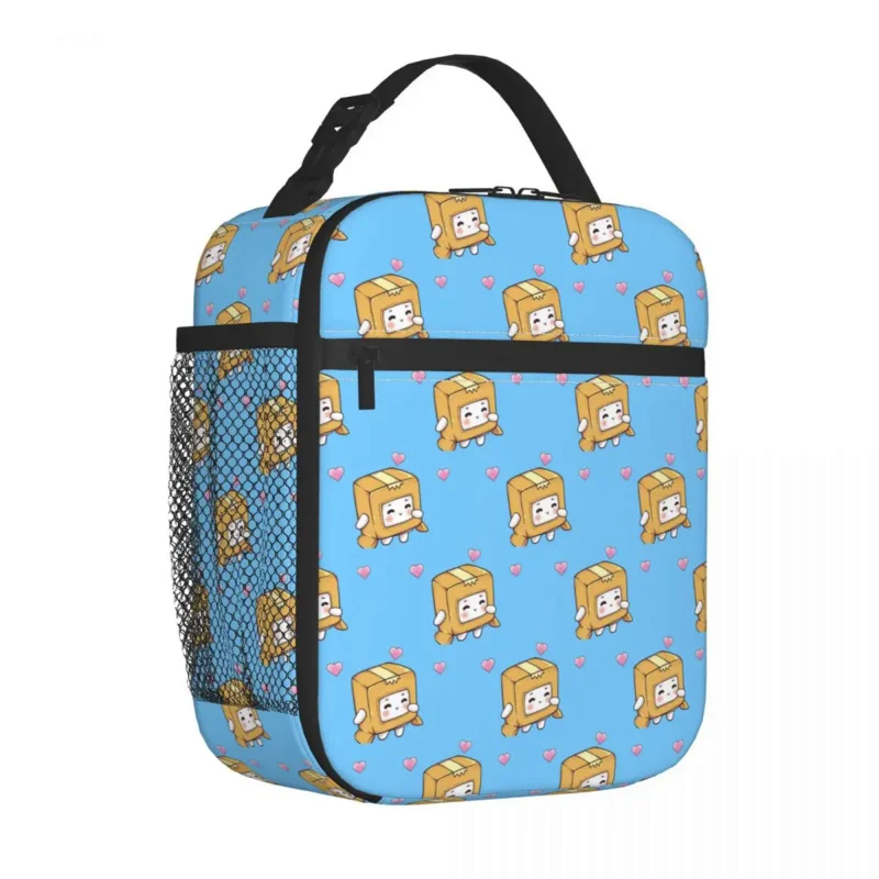 

Lankybox Boxy Insulated Lunch Bag Large Kawaii Cartoon Lunch Container Bag Lunch Box Tote College Travel Food Storage Bags