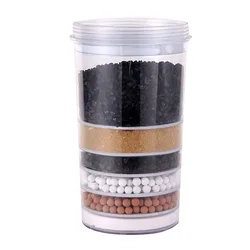 Universal Water Filter Replacement with Advanced 6 - Layer Filtration Technology (Black)