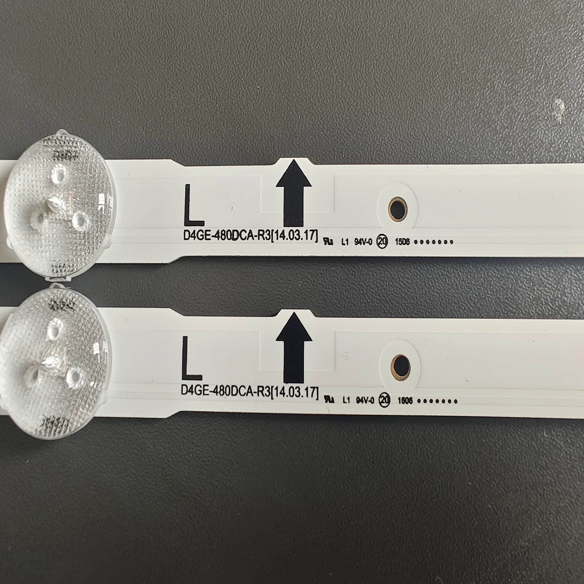 Retroiluminação Led para Lh48dbdplgc 2014svs48f Ua48j5088ac Ue48h6400 Bn9630453a D4ge480dca-r3 D4ge-480dcb-r3 Ue48h6500 12 Pcs Set - Imagem 4
