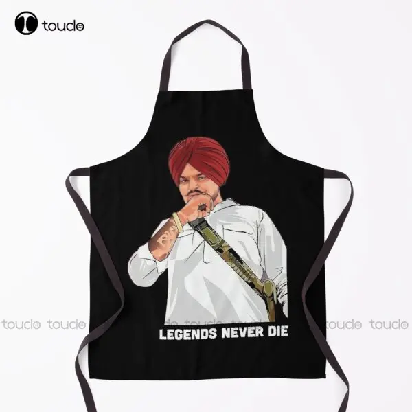 

Rip Sidhu Moosewala - Justice For Sidhu Moosewala - Sidhu Moosewala - Legends Never Die Sidhu Moose Wala Forever Apron New