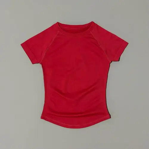 HISTELLO Sport Short Sleeve Top Seamless Yoga Leotard Clothing Women Running Sports T Shirt Workout Shirts Fitness Sports Vest - Image 26