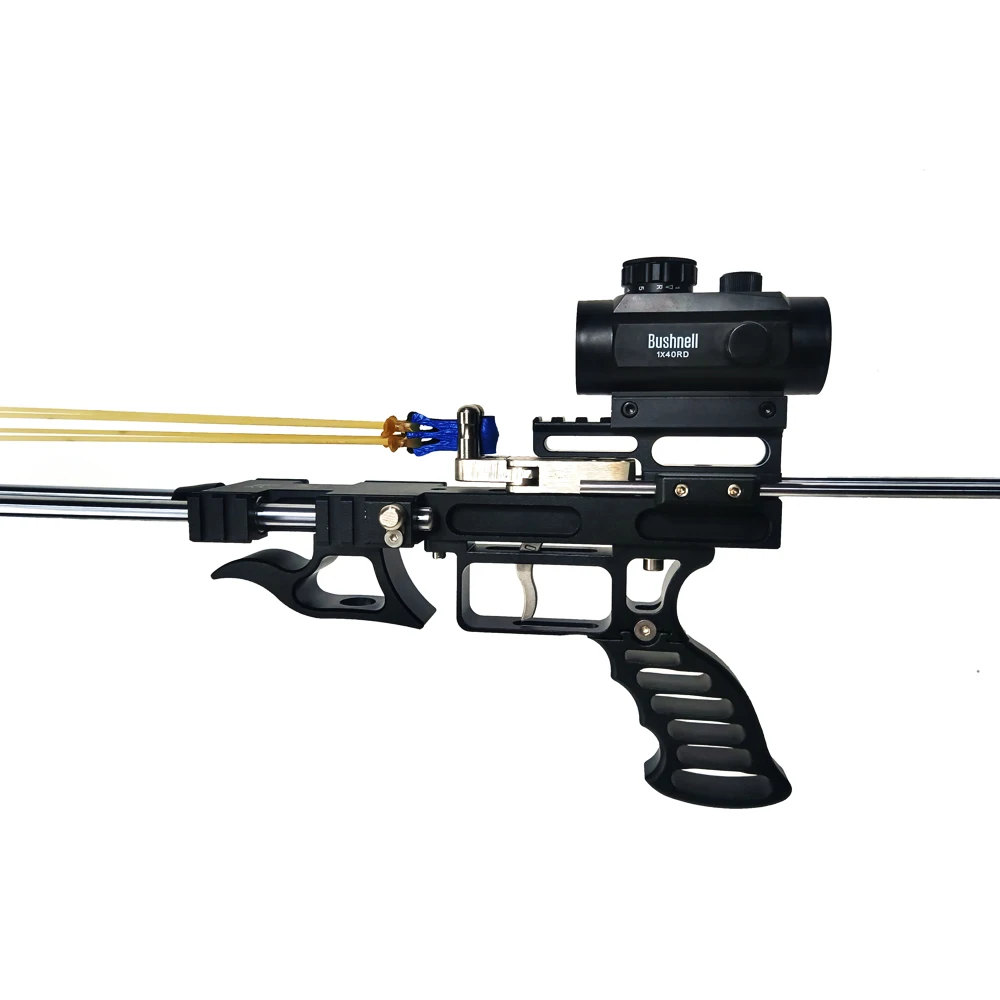 Outdoor Hunting Eagle Powerful Slingshot Metal Shooting Sights Slingshot Chinese Mechanical Fish Catapult