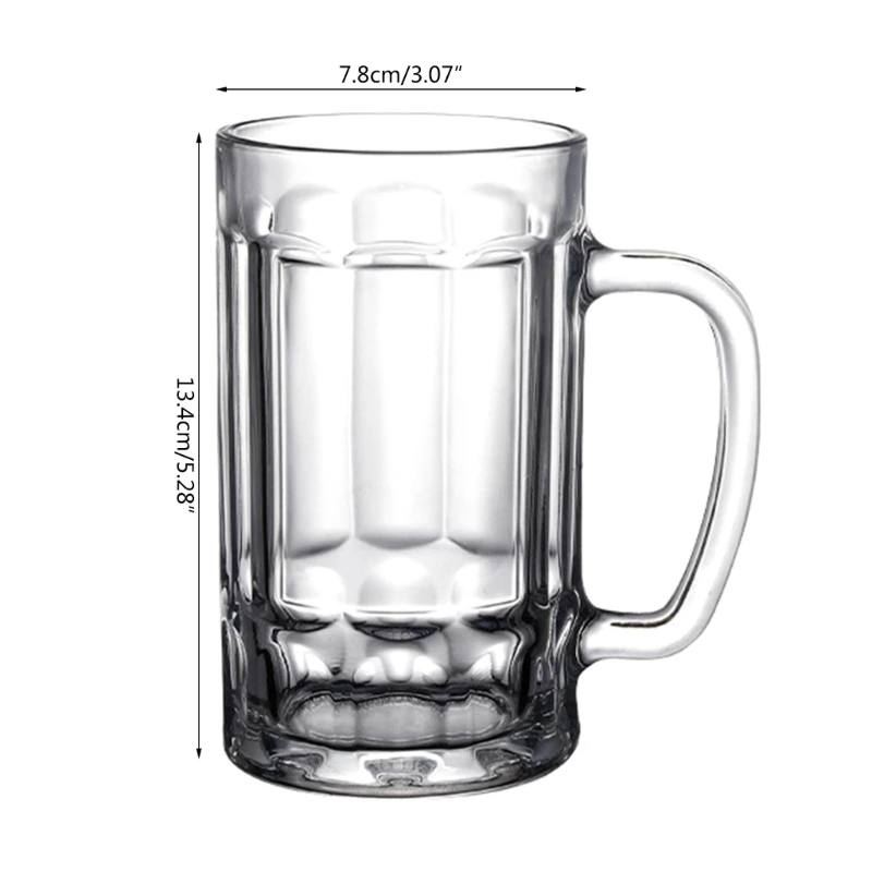 Shatterproof Beer Mugs Milk Coffee Water Cups Champagne Cup Kitchen Barwares Reusable Drinking Water Cups PC Material 87HA