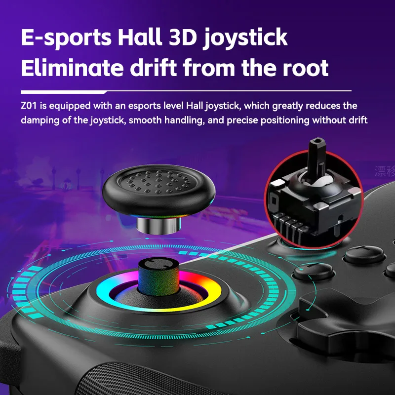Z01  Ʈѷ PS4 ġ IOS RGB   е, Ʈ   ͺ , 3D Ȧ  ̽ƽ 