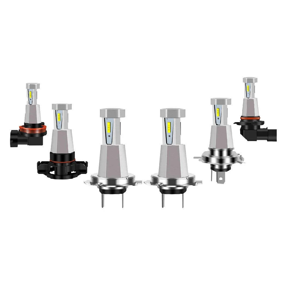 

2PCS LED H4 Headlights 9005 H7 H11 H16 Cars Running Lights Fog Lamps 12V 24V