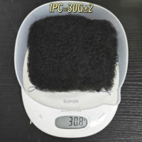 1 Pc/30g cheveux sans trame brésilien Afro crépus bouclés cheveux humains en vrac Remy en vrac pour Extensions de tressage naturel Hai pour Locs tresses 6