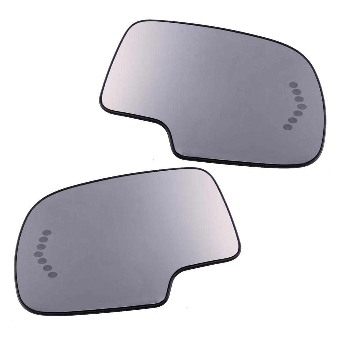 

88944392 88944391 Car Front Heated Side Rear View Mirror Signal Light Glass Fit For GMC Yukon Sierra Chevrolet Suburban Cadillac