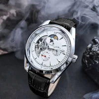 Luxurious Men's Fashionable Automatic Mechanical Watch, High Aesthetic Attraction, Cool and Fashionable Men's Sales Watch, the First Choice Brand of Men, No Batteries Required