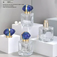 Vaporisateur de parfum transparent HI Travel, vaporisateur de poche en verre, vaporisateur de brouillard, distributeur d'atomiseur, 30ml, 50ml 2