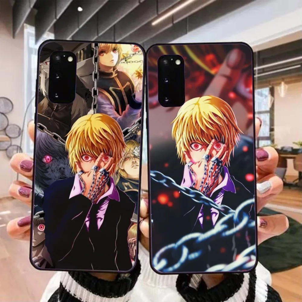 Hunter X Hunter Kurapika Custodia Per Cellulare Per Realme Gt 2 9I 8I 7I Pro X50 X2 C35 C21 C20 C11 C3 Cover Morbida Nera Per Telefono Funda