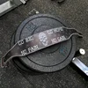 1 Pc Skull Style Weightlifting Belt with NO PAIN NO GAIN Gym Fitness Belt for Men & Women Powerlifting Belt for Squat Deadlift 5