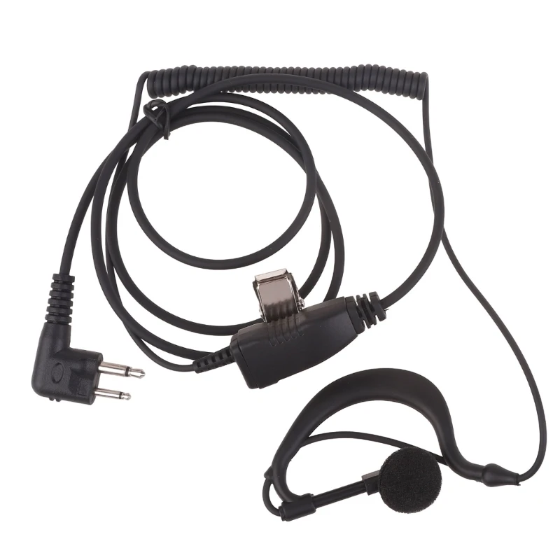 

Earpiece for Hytera BP510 BP516 516 BP-510 BP-516 AP58 WalkieTalkie with PTTMic Headset D-shaped