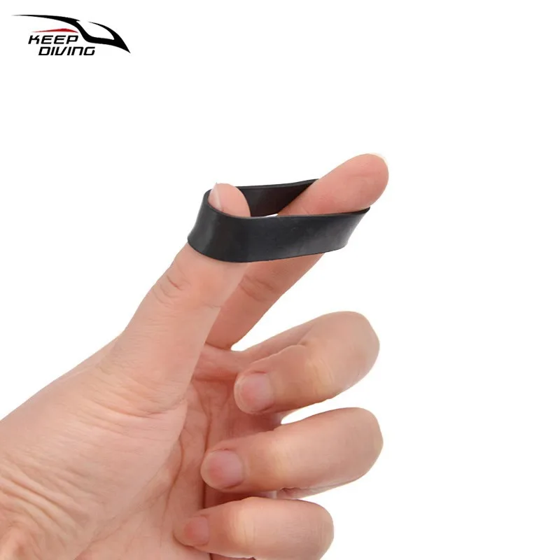 다이빙 유지 5PCS 고무 고정 밴드 5CM 웨빙 웨이트 벨트 32MM 내경 스쿠버 다이빙 윙 백 패드 액세서리