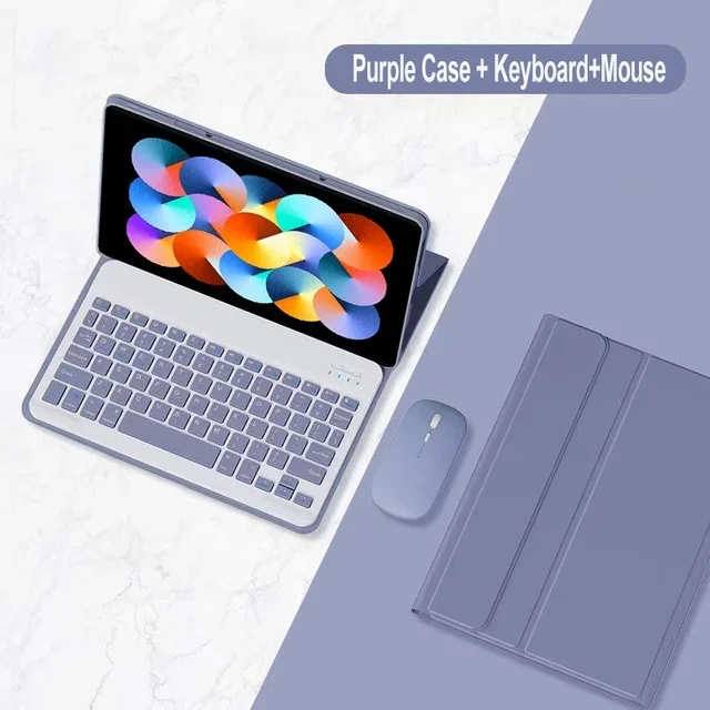 Enhanced Protective Keyboard Case with Bluetooth and Magnetic Closure