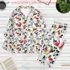 Disney Mickey Mouse Cruise Pajama Set Minnie 3d Printed Casual Men's and Women's Long Sleeved Shirt Pajama Set 3
