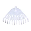 Upgraded Gardening Hand Rake Tools 12 Tooth Leaf Rake Agricultural Plastic Grass Rake Flower Planting Soil Rake Drop Shipping 5
