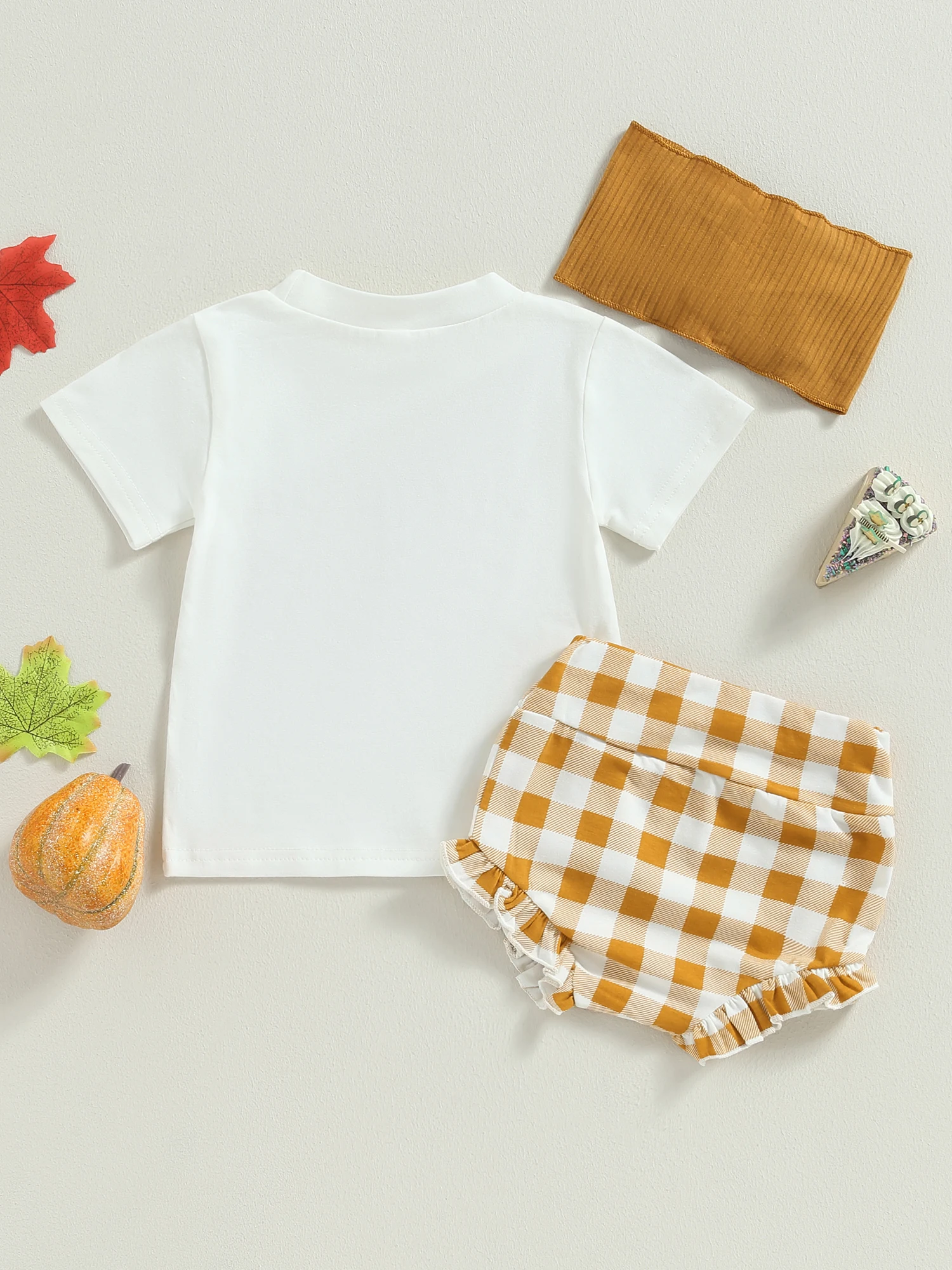 

Baby Boys Halloween Romper Sets Black Long Sleeve Pumpkin Print Jumpsuit and Striped Pants Hat Sets