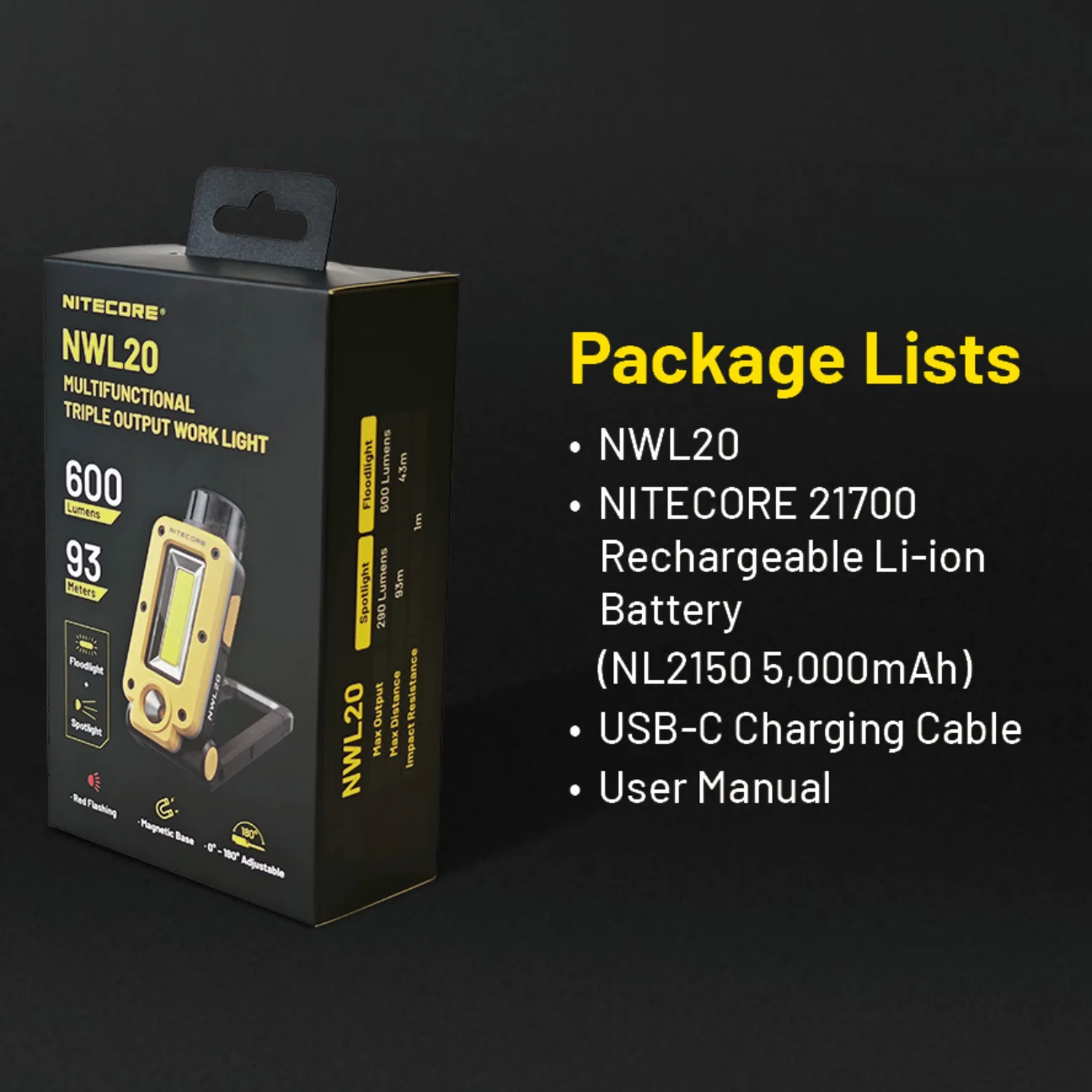 Nitecore Nwl20 Nw20 - Image 4