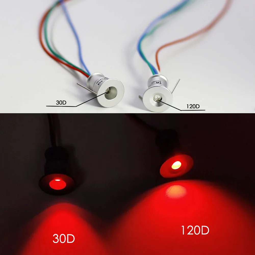 DC12V LED Mini Spotlight Recessed Ceiling Star Down Light KTV Bar Party Stage Colorful Light RGB Gypsum Board Small Spot Lights led downlight,led spotlight