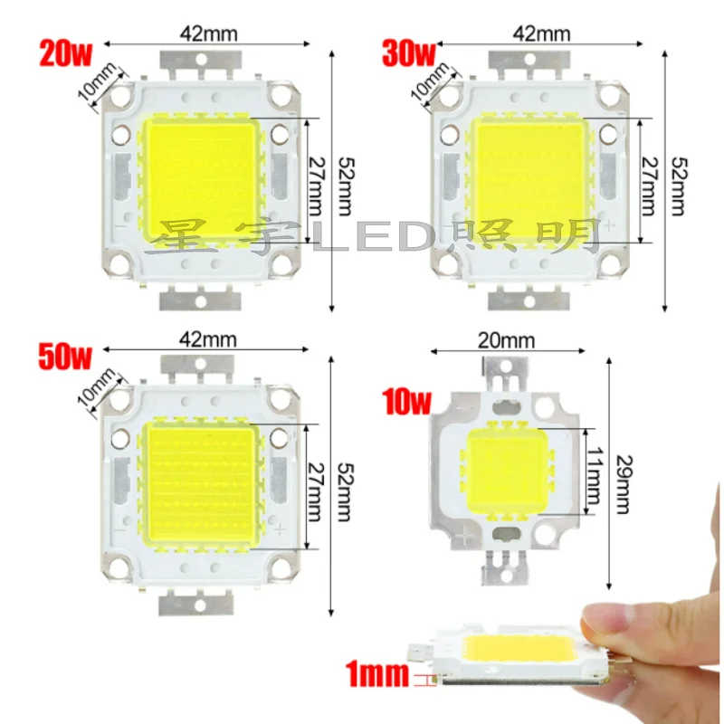 RGB LED Spotlight AC85-265V 10W 20W 30W 50W RGB LE... &ndash; Grandado