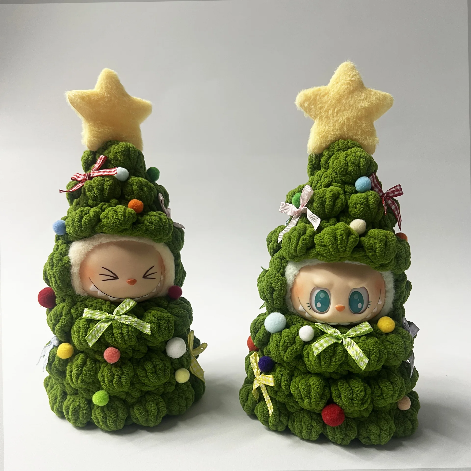 Labubu Christmas Tree Plush House – Holiday Accessories Series