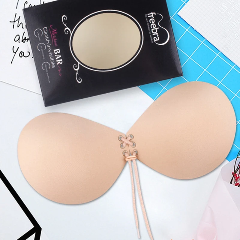 Silicone Chest Stickers Lift Up Nude Bra Self Adhesive Bra Nude