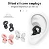 3Pairs Sleep Noise Reduction Earplug Soft Silicone Ear Muffs Noise Protection Travel Reusable Swimming Waterproof Ear Plugs 2