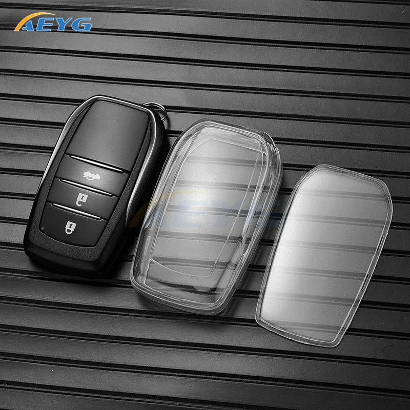 TPU Car Key Case Cover For Toyota Corolla SE Camry 50 55 TLC200 Yaris Land Cruiser Prado150 RAV4 Venza SIENNA