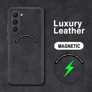 Samsung MagSafe Leather Case with Wireless Charge 1