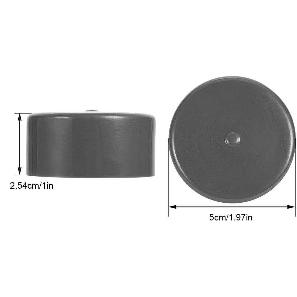 2pcs Rubber Cap Dust Covers Car Wheel Hub Cap Dust Cover Replacement For Trailer Boat 1.98inch Bearing Protector wheel hub covers wheel hub caps